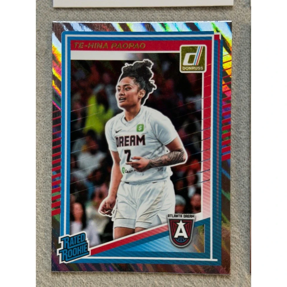2025 Panini Te-Hina Paopao WNBA RC 8 Card Lot Donruss Prizm Holo Dream